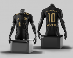 Camiseta FC Bayern München DryFit Supreme Camiseta Personalizada Proteção Uv50  Gola V