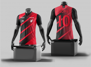 Camiseta Atletico Paranaense DryFit Supreme Camiseta Personalizada Proteção Uv50  Gola Redonda